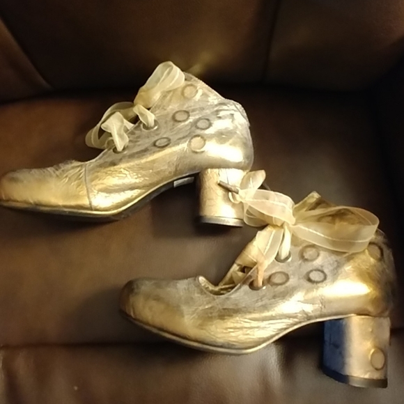 Papucei Italian leather heeled shoes - Picture 8 of 9